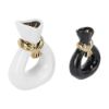 Picture of WINTERRICH Table vase 2 pcs/set BK/WT