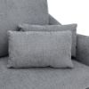 Picture of LESLIE Fabric Sofa 3S GY