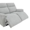 Picture of ROWENA Fabric power recliner 2/S LGY