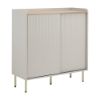 Picture of *SEOUL Low cabinet+dr.slide 100 cm. GY