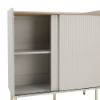 Picture of *SEOUL Low cabinet+dr.slide 100 cm. GY