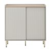 Picture of *SEOUL Low cabinet+dr.slide 100 cm. GY