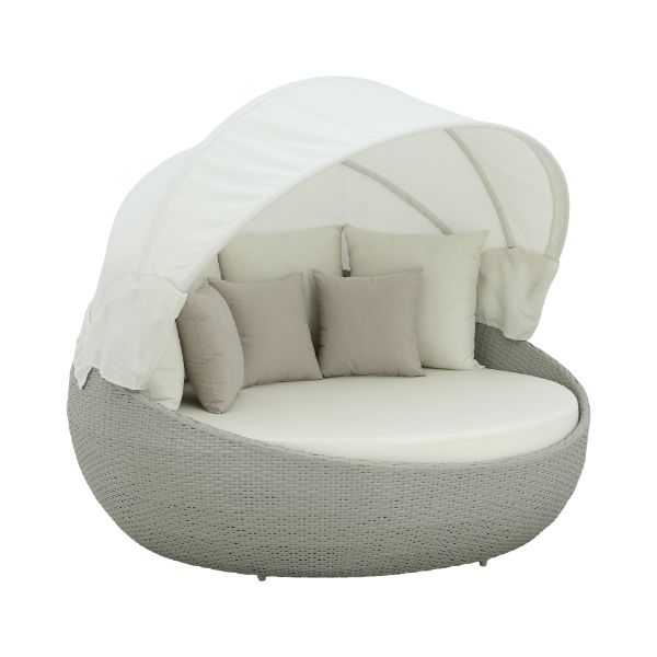 Picture of CHAVA Rattan Lounge bed + Canopy GY