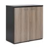 Picture of AKTIV Low Cabinet 80-2Doors  NO/BK
