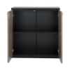 Picture of AKTIV Low Cabinet 80-2Doors  NO/BK